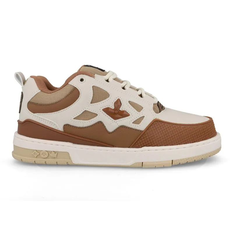 Tenis Done Head casual Masculino Off White OFF WHITE/CARAMELO - 42