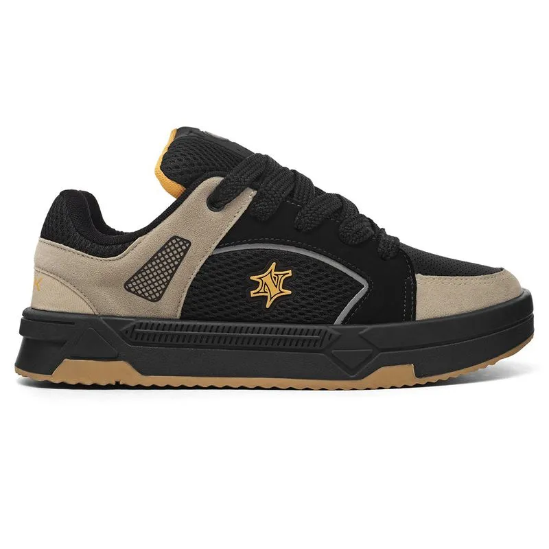 Tênis Casual Nesk Urbano Masculino Preto 40