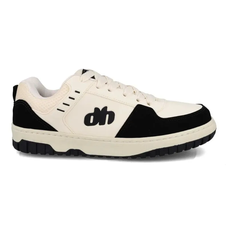 Tênis Masculino Done Head 002 C5879DH Branco/Preto Casual 43 OFF