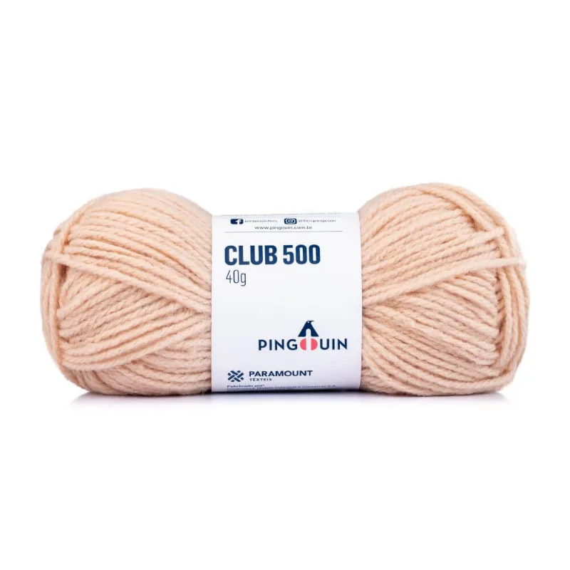 Lã Club 500 40 Gramas com 80 Metros - Pingouin - Cereal 9758
