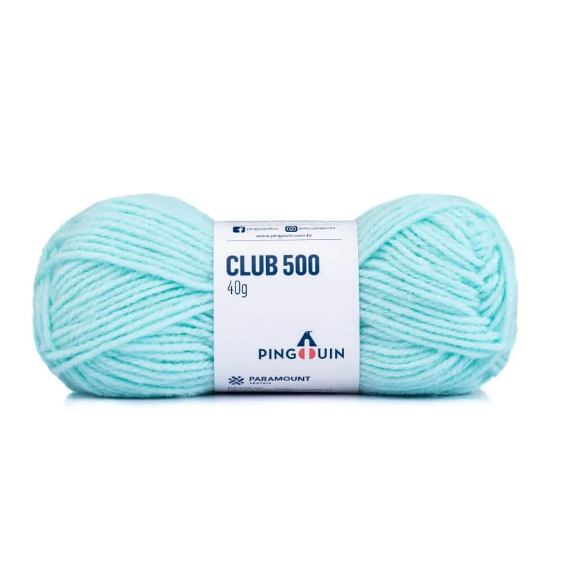 Lã Club 500 40 Gramas com 80 Metros - Pingouin - Vernil 641