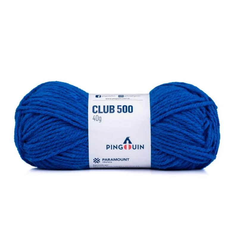 Lã Club 500 40 Gramas com 80 Metros - Pingouin - Royal 512