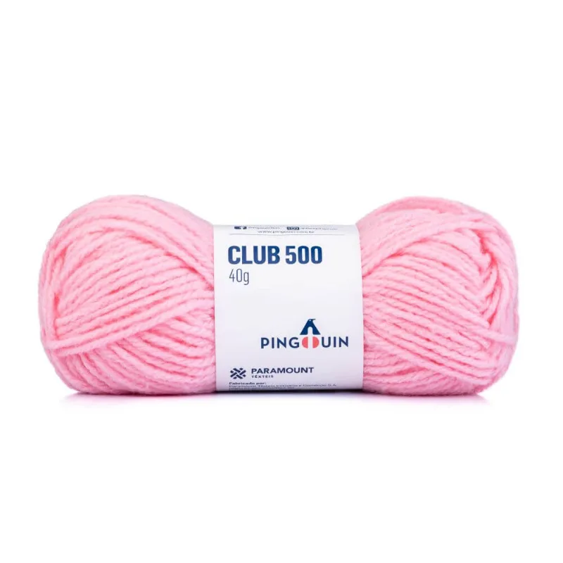 Lã Club 500 40 Gramas com 80 Metros - Pingouin - Sonho 377