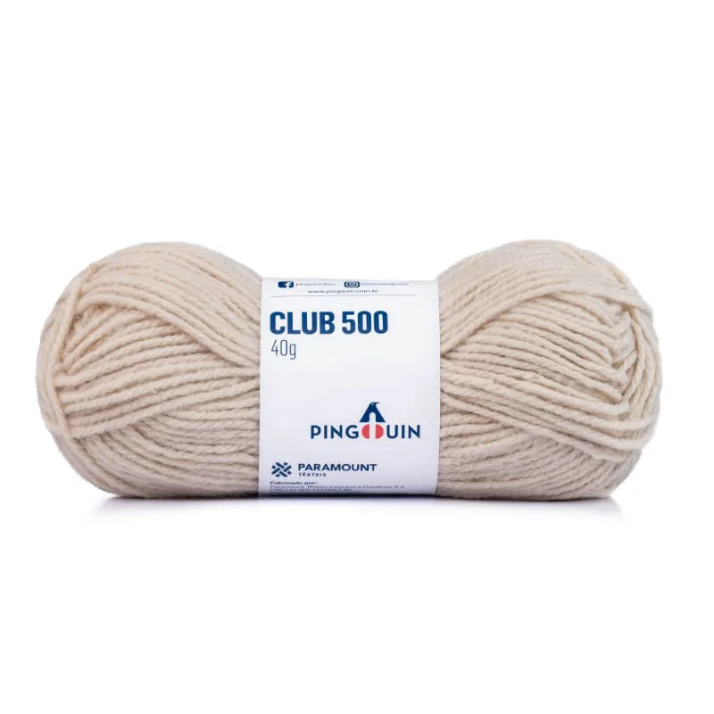 Lã Club 500 40 Gramas com 80 Metros - Pingouin - Nuvem 049