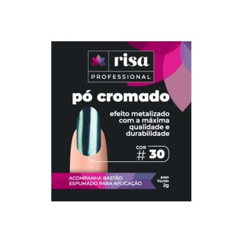 Po Cromado Cor 30