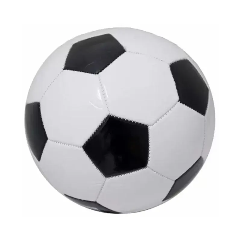 Bola De Futebol Sintético Tradicional Branca E Preta Nº 5