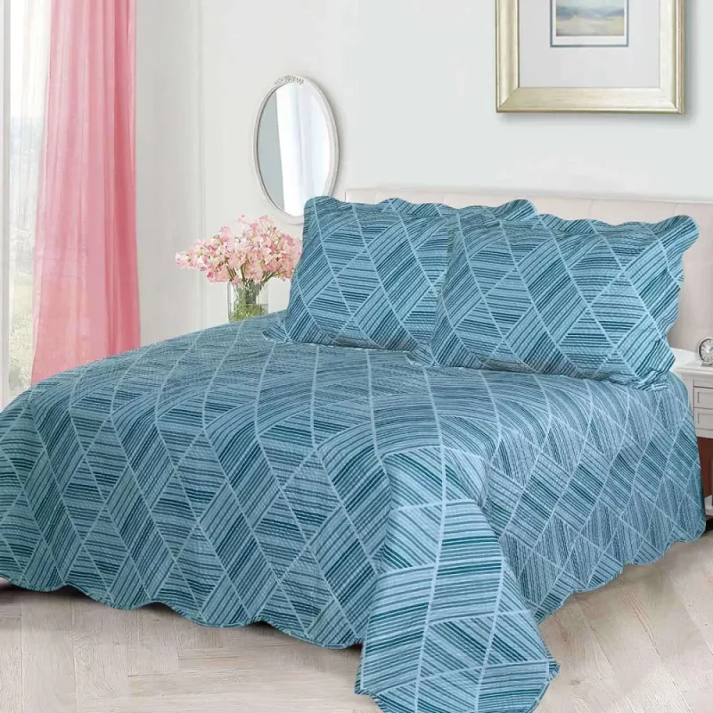 Kit Cobre leito Matelassê Casal 210cm x 230cm Kargo - Appel