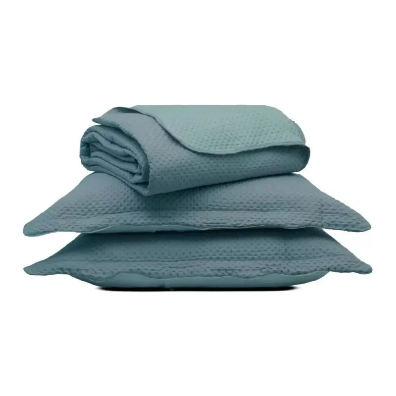 Kit Colcha King 260X280 Essence Indigo - Appel