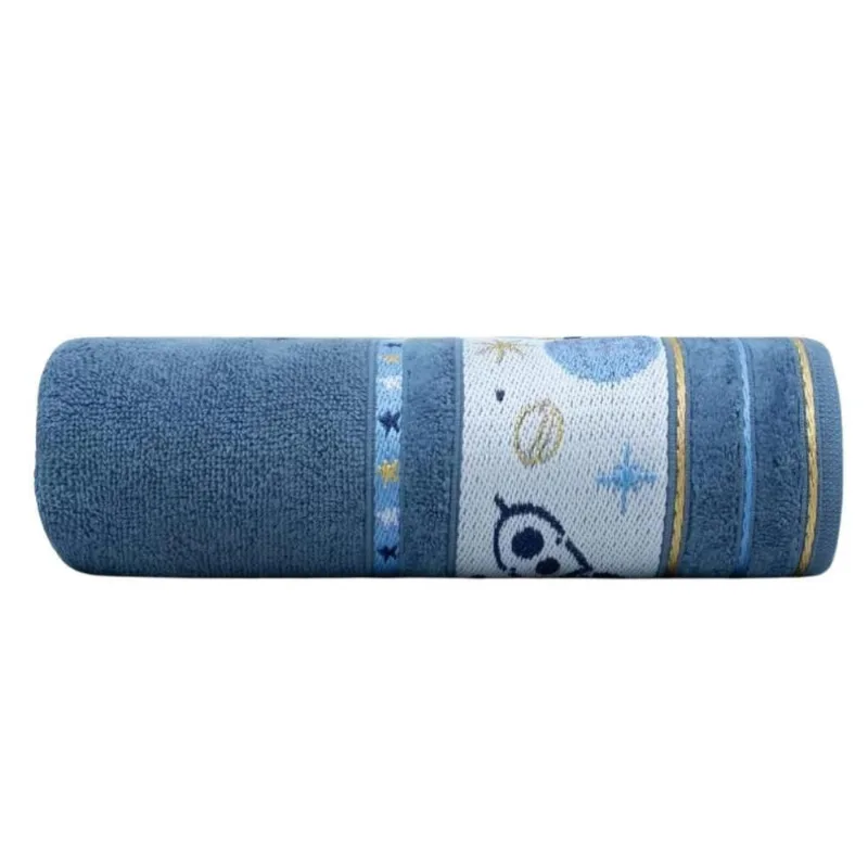 Toalha De Banho Soft Kids Azul Indigo