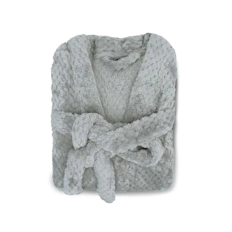 Roupão Microfibra Flannel Pollo Adulto - Appel - Titânio