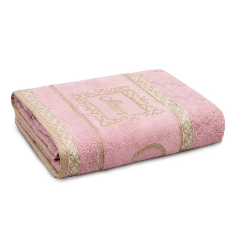 Toalha de Banho Emocione 68x1,35 - Appel - Rosa poema