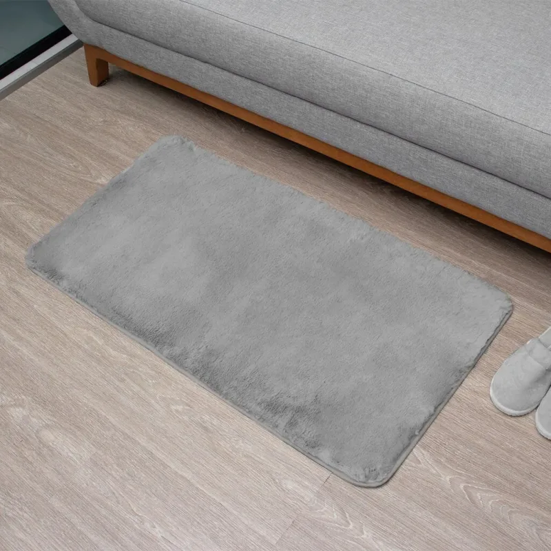 Tapete 55x110 Fluffy Cinza Nuvem - Appel