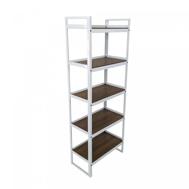 Estante 150x30 Branco/nogal Branco/nogal
