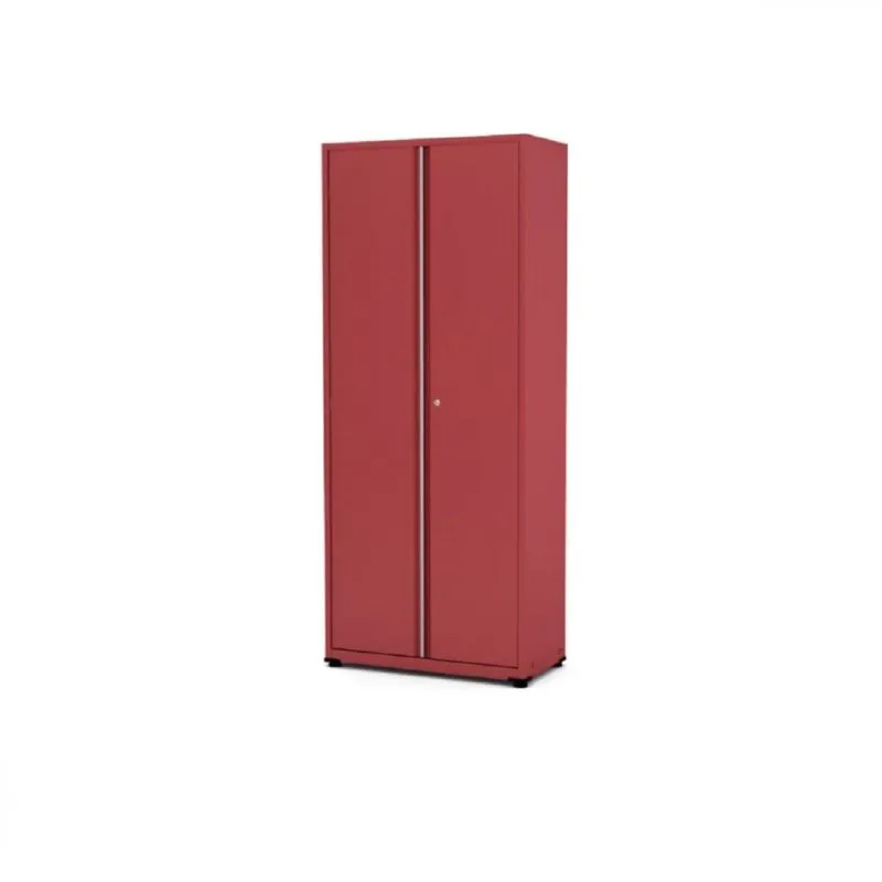 Armário De Aço 2 Portas 3 Prateleiras Ap408sl Pandin Móveis