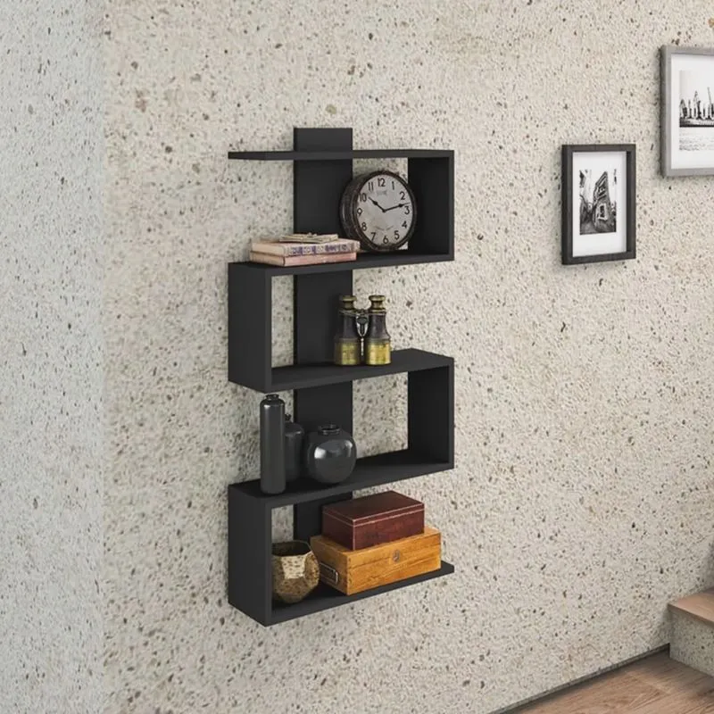 Nicho Decorativo 5 Prateleiras Movelbento