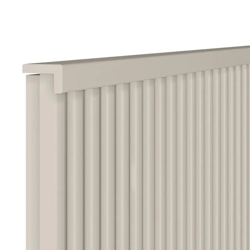 Cabeceira Casal Queen 240cm com Frame Laranjeiras Linea Brasil Off White