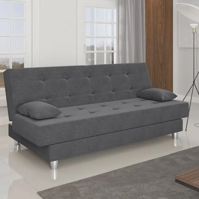 Sofá Cama 3 Lugares Napoli Móveis Digital