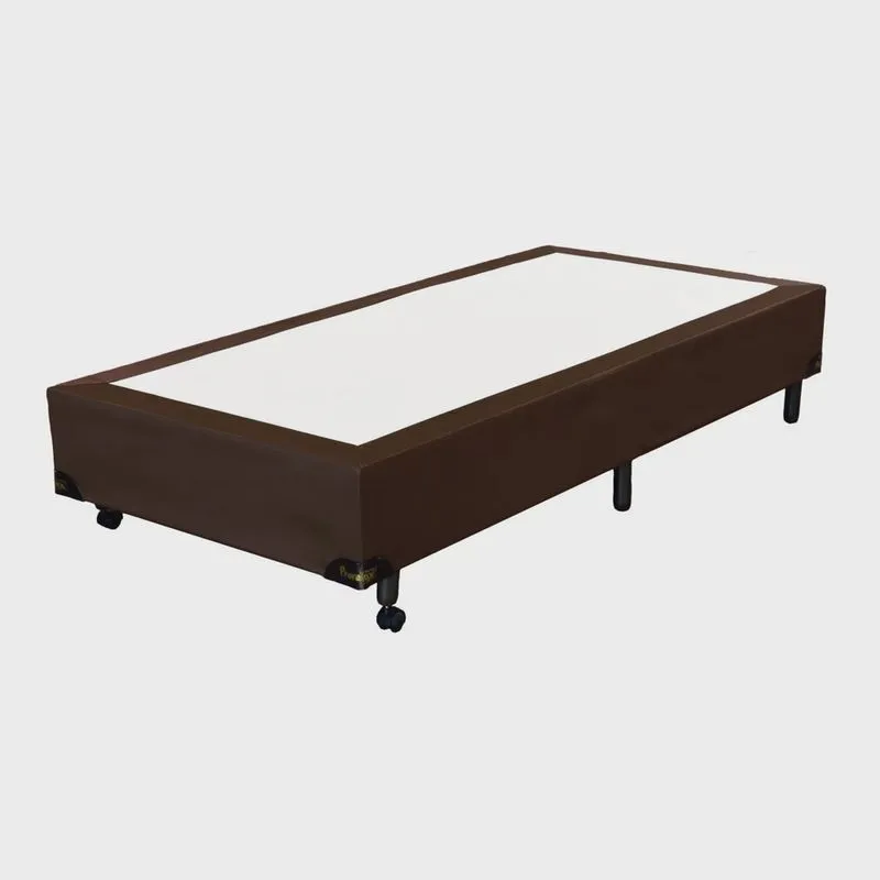 Base Box Solteiro Jacquard Liso 88x188x25cm Prorelax