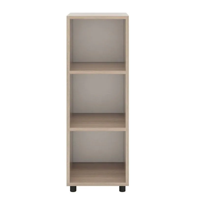 Estante Livreiro Modular 3 Nichos Austin Drd Móveis Amadeirado Montana
