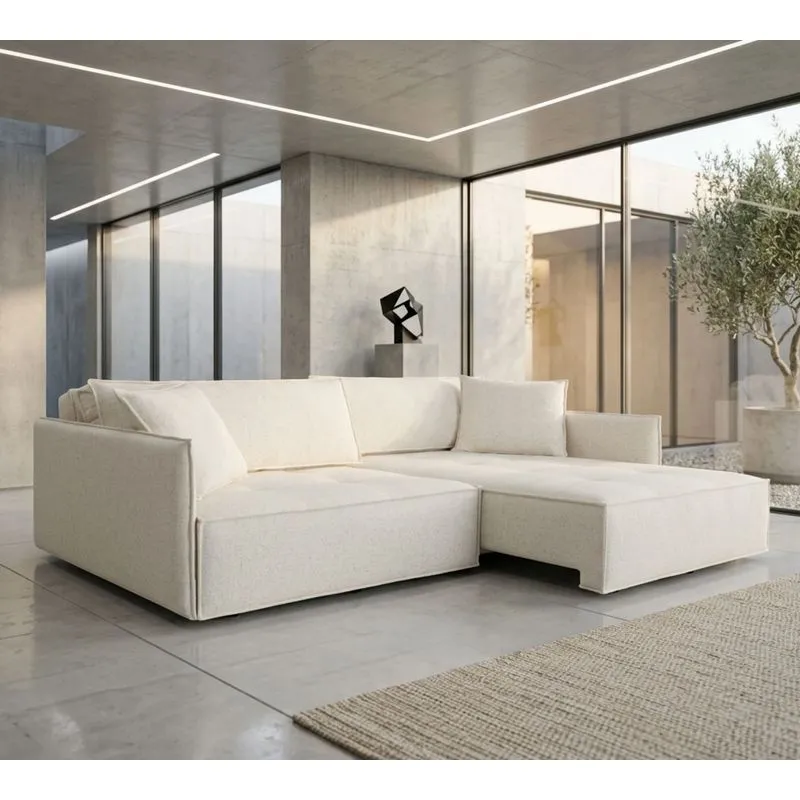 Sofá Retrátil E Reclinável 3 Lugares 252cm Home Neo Bege/cinza Claro