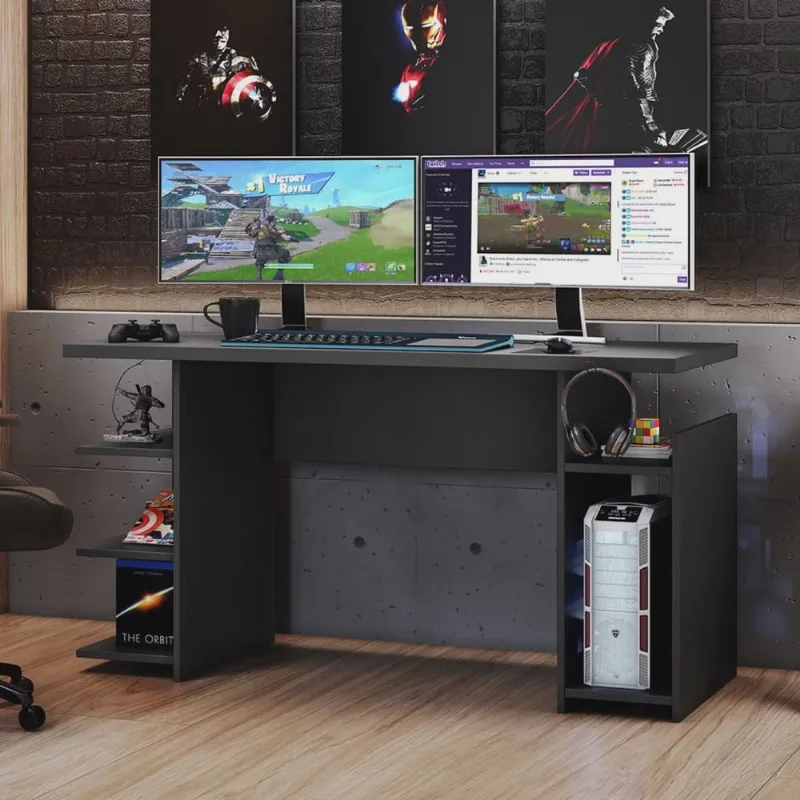 Mesa Gamer 135cm nt 2065 Notável Móveis