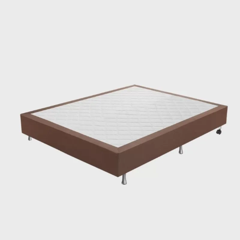 Base Box Casal Jacquard Liso 138x188x25cm Prorelax