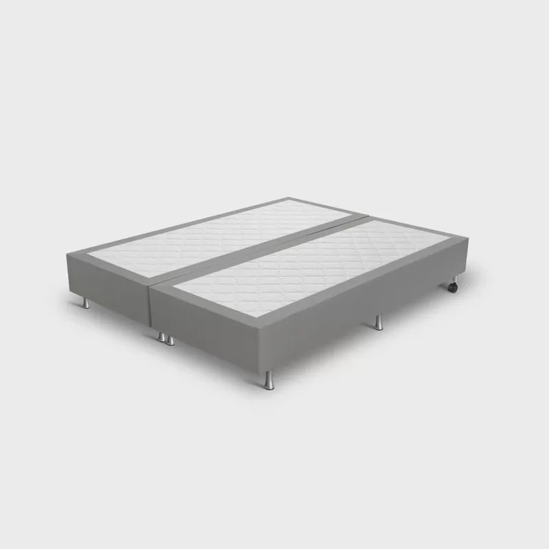 Base Box Queem Jacquard Liso 158x198x25cm Prorelax