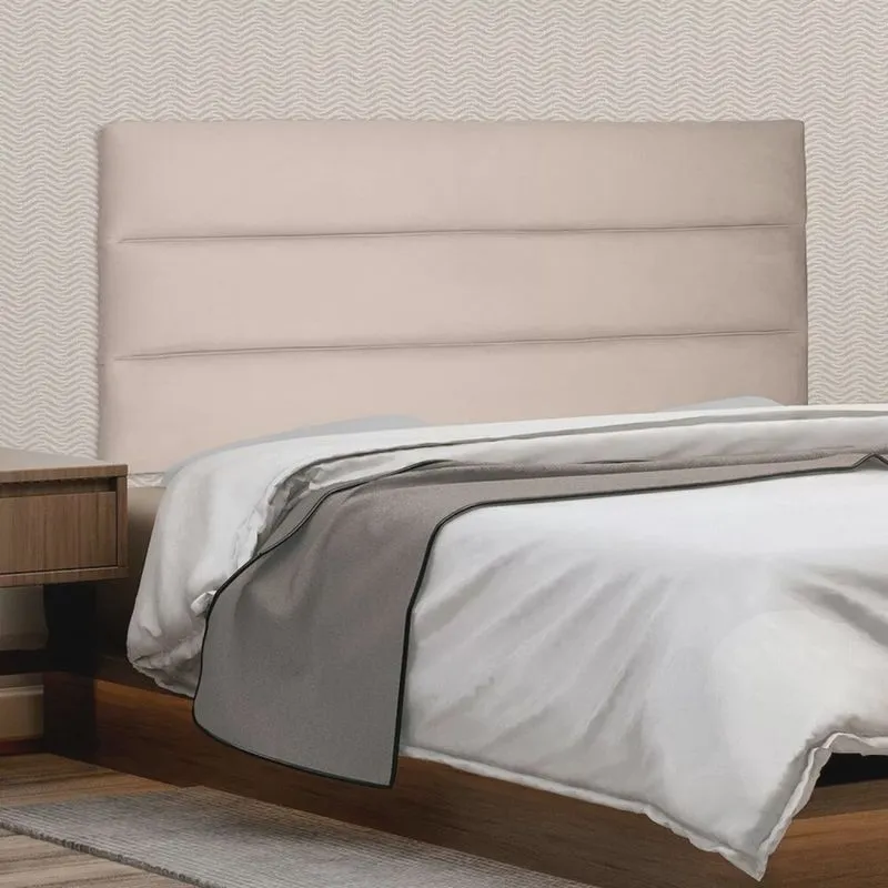 Cabeceira Suspensa Queen 160cm Suede La Italiana Spezzia