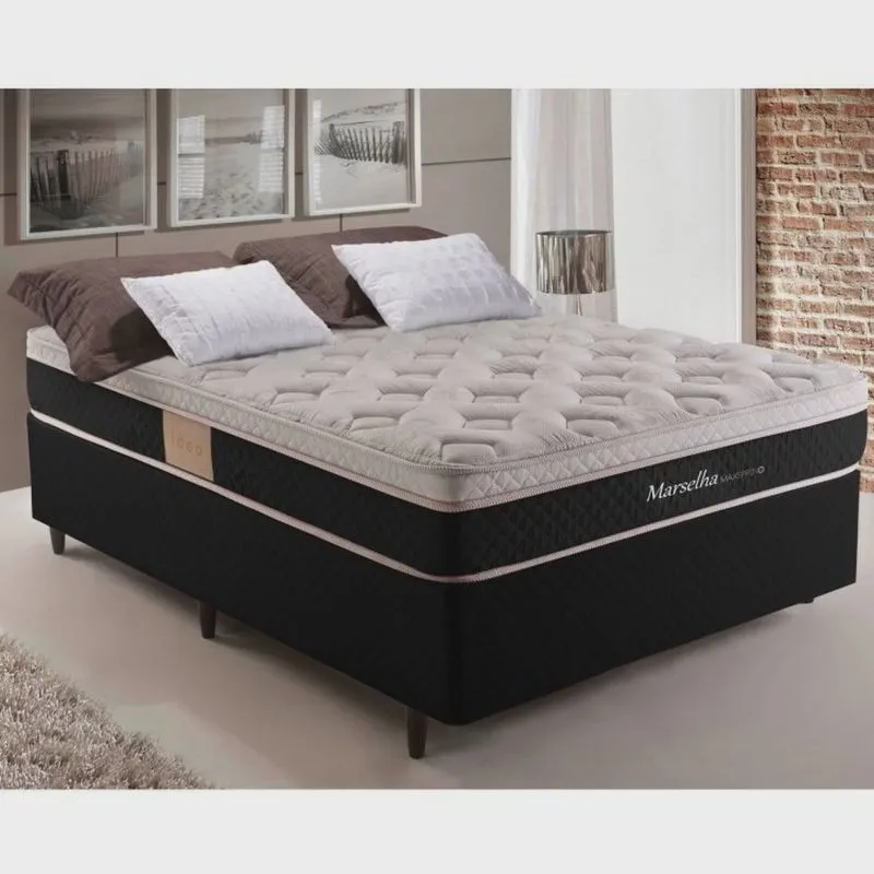 Cama Box Casal Molas Maxspring 138x188x25cm Marselha Herval
