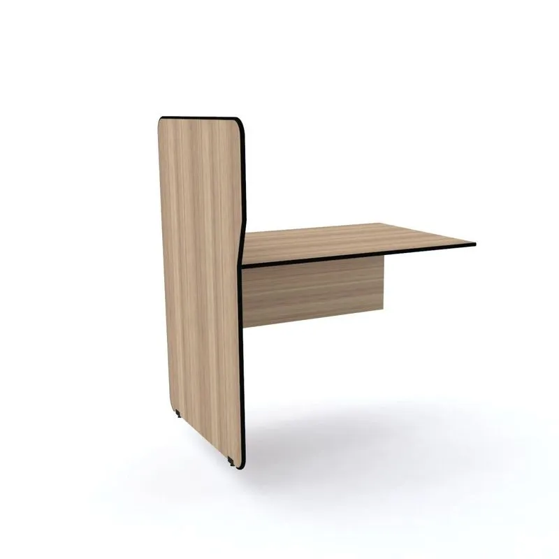 Mesa Estação De Trabalho E Atendimento Simples Lateral Maxxi Pandin Móveis