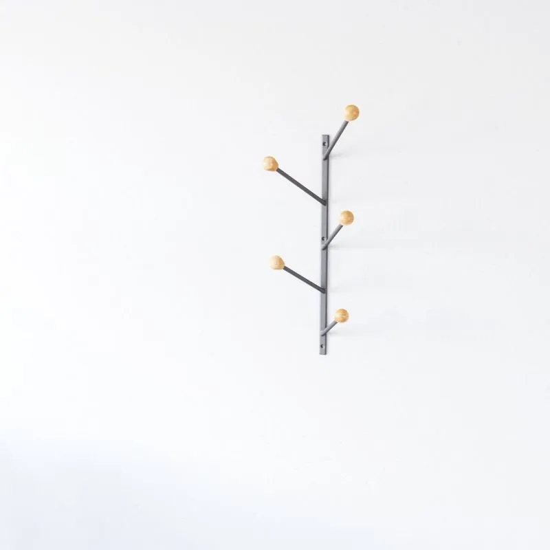 Cabideiro Suspenso 55x22cm Angra Proa Preto Fosco