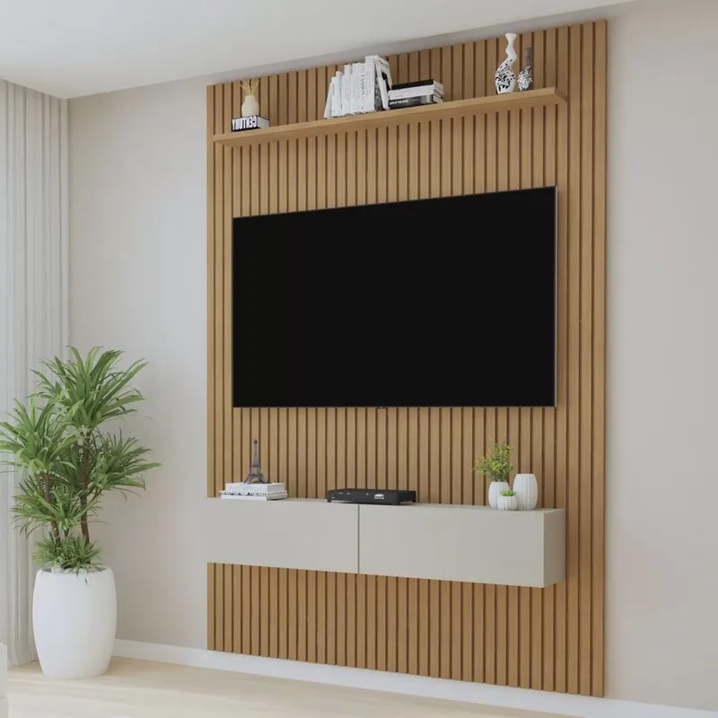 Painel para TV até 50 Polegadas Frisado Curitiba