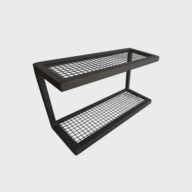 Prateleira Dupla 40cm em Metal Uvim