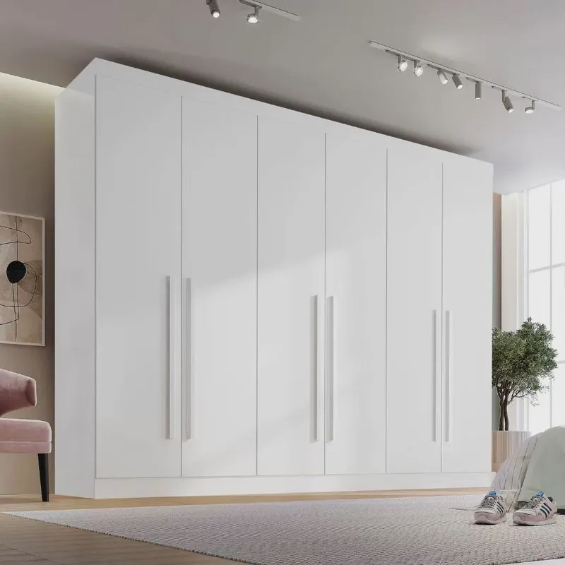 Guarda Roupa Casal 6 Portas 6 Gavetas Paris Plus