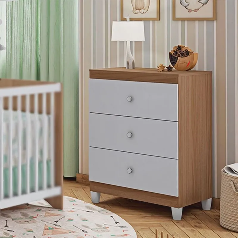 Cômoda Infantil 3 Gavetas Gutti