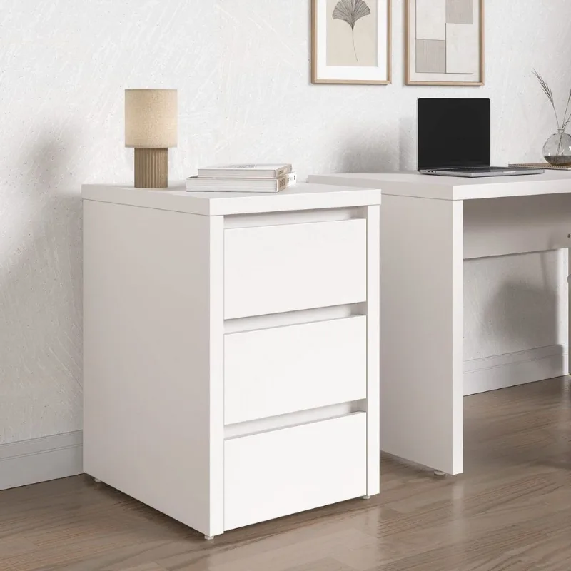 Gaveteiro Planejado 50cm Ficus CabeCasa MadeiraOriginals Branco Branco