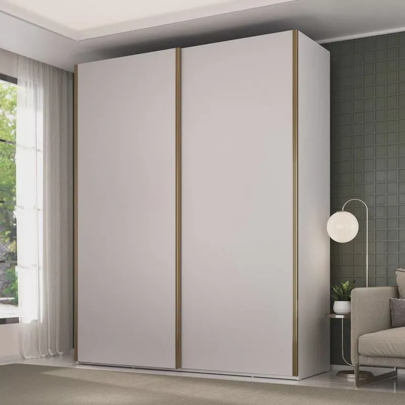 Guarda Roupa Solteiro 2 Portas 3 Gavetas Veneto