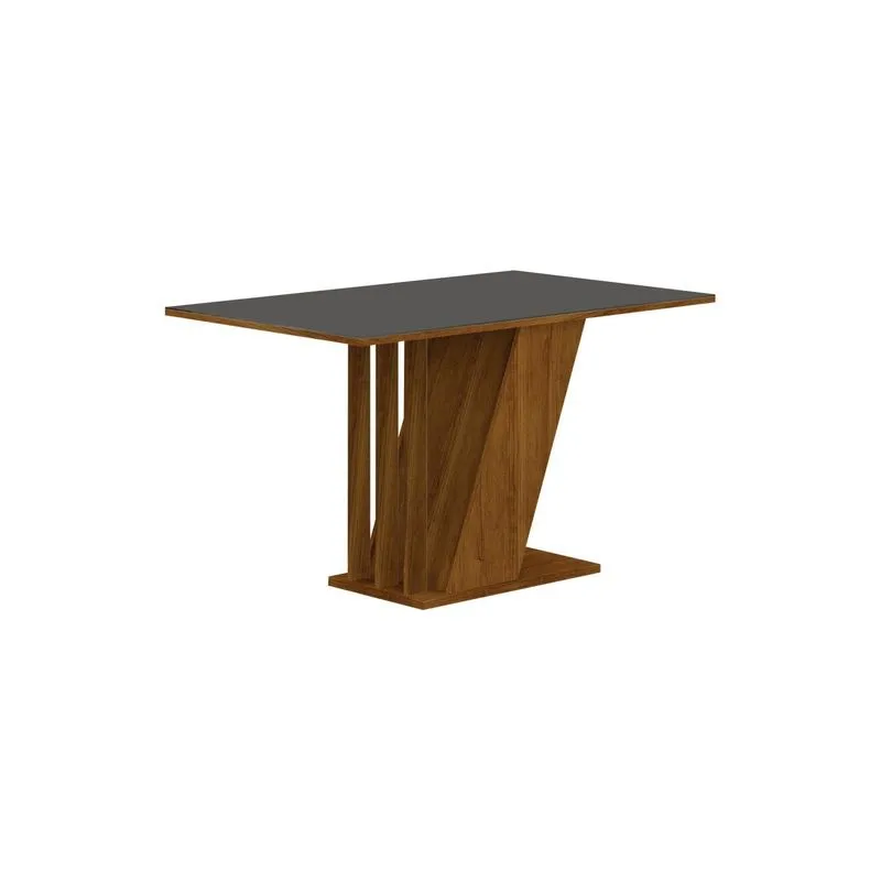 Mesa Miami 120cm Yescasa Freijó/cinza