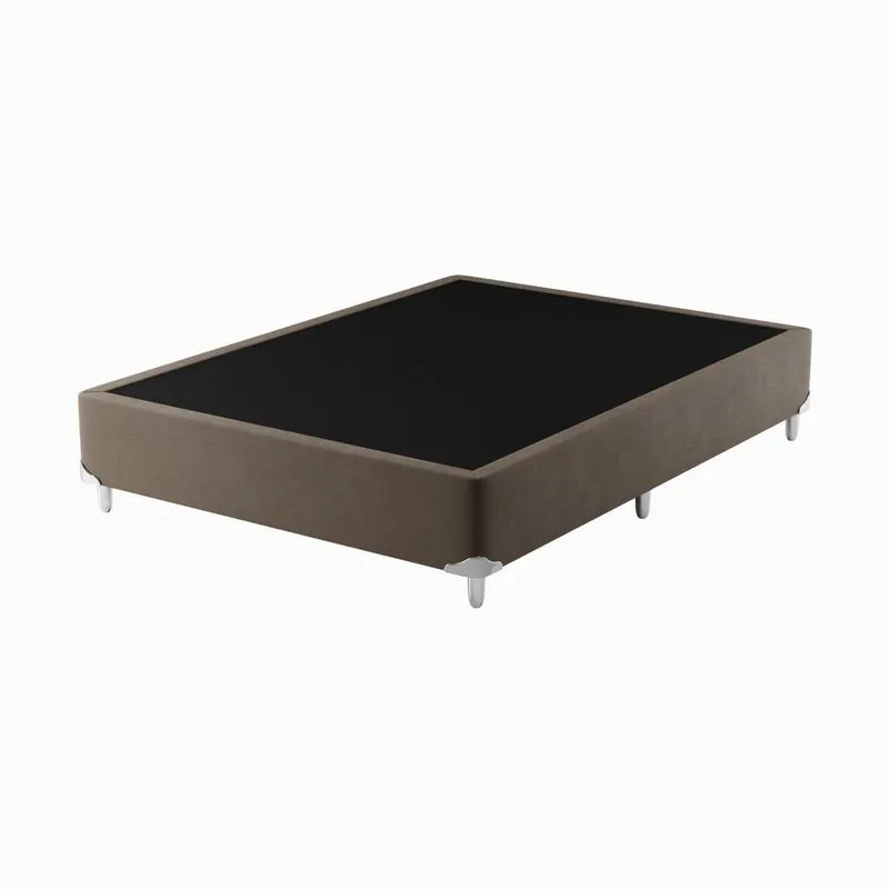 Base Box Casal 138cm X 188cm X 37cm Marrom