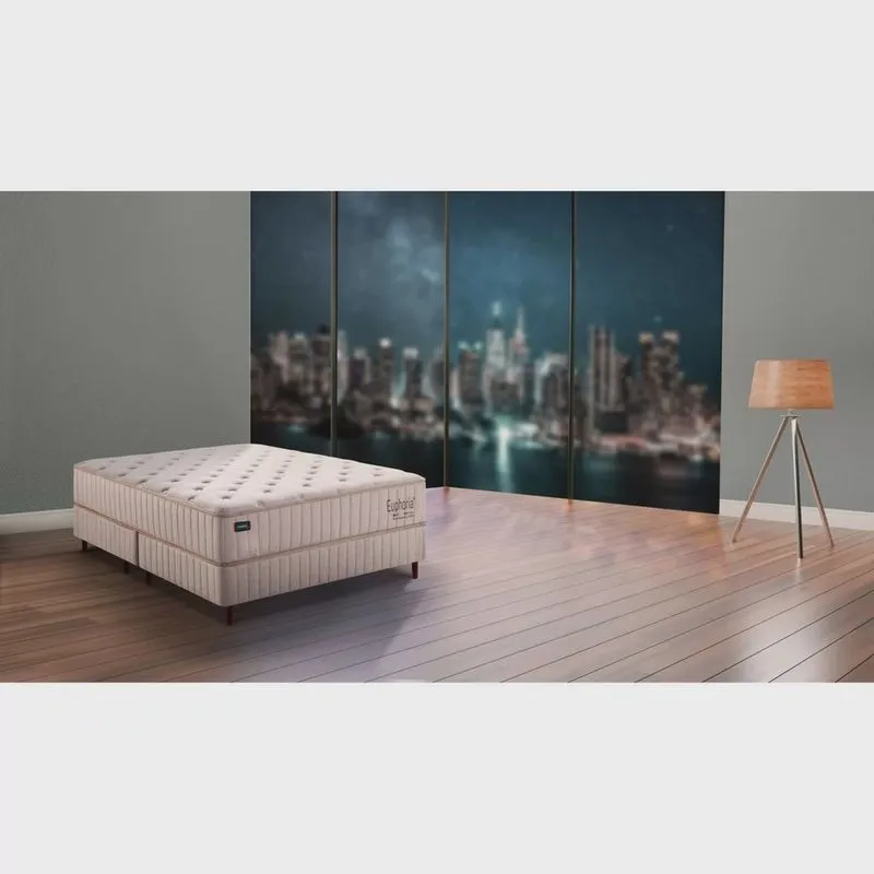 Colchão King Mannes Super Molas Ensacadas Euphoria Gel Sense 193x203x34