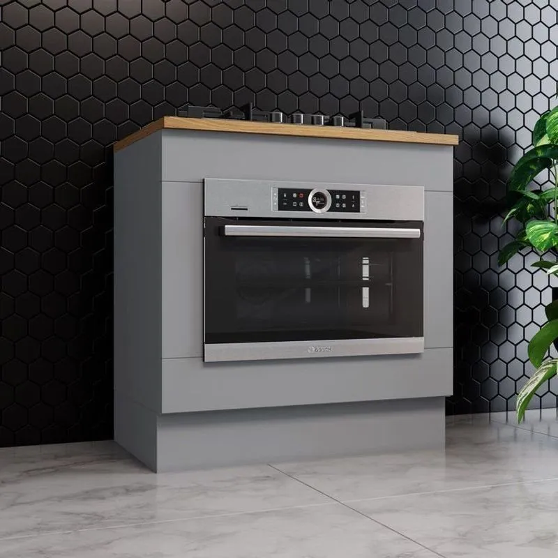 Balcão De Cozinha Para Forno De Embutir Com Tampo Emily