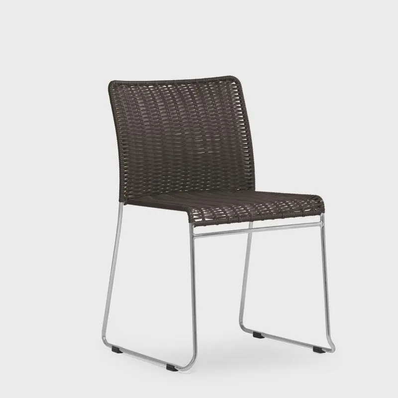 Cadeira Fronteira Metal 559a Base Inox