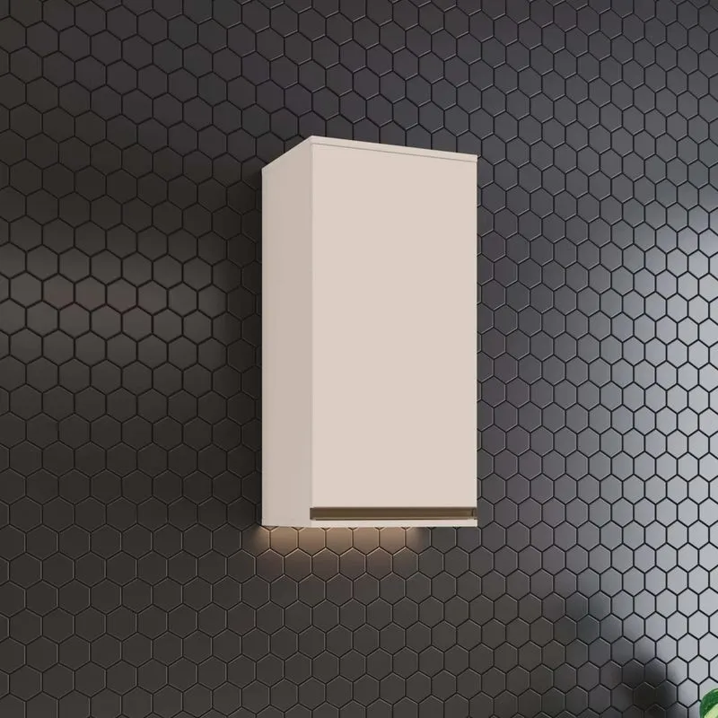 Armário Aéreo 1 Porta 40cm 100% mdf Aurora