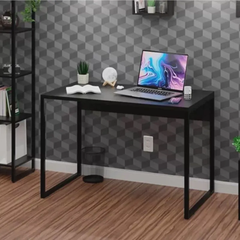 Escrivaninha Mesa Para Escritório Diretor Estilo Industrial 100cm