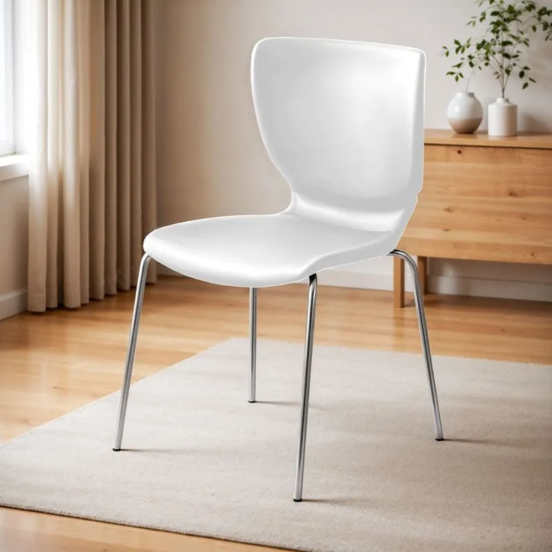 Cadeira Empilhável 47,5cm Mono Branco