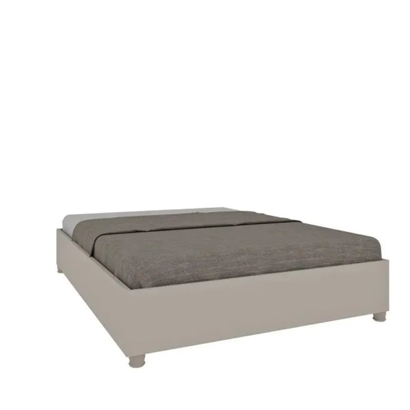 Cama Box Mônaco Casal Tcil Off White