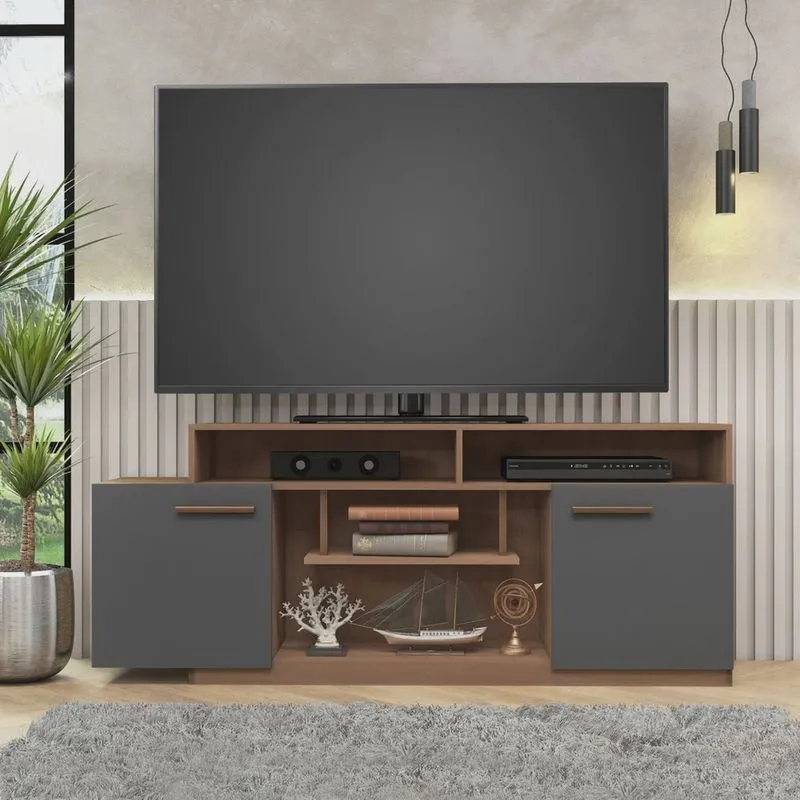 Rack para Tv 60 Polegadas 2 Portas 160cm Otto