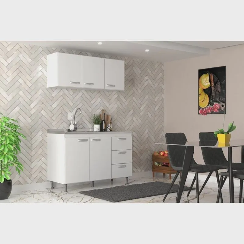 Cozinha Modulada 2 Peças Ipanema