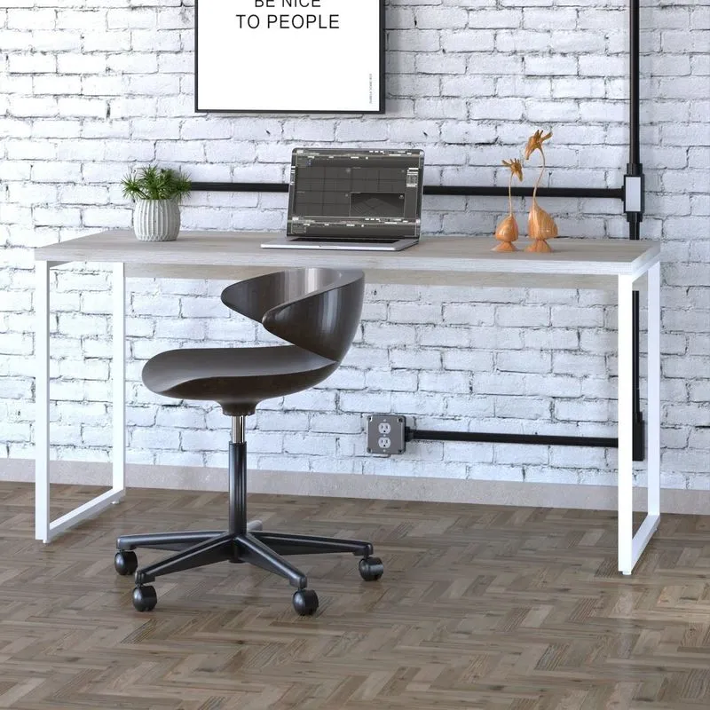 Mesa Para Escritório Diretor Estilo Industrial 150cm Kuadra