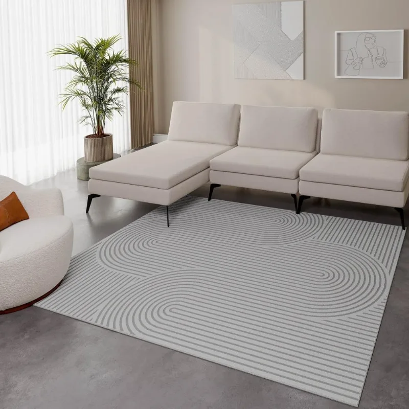 Tapete 200x250cm Zen Cabecasa Madeiramadeira Bege/cinza